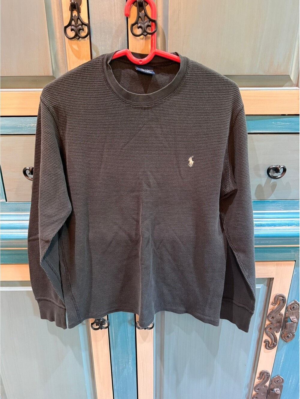 Polo Ralph Lauren Men's Long Sleeve Sleepwear Shirt Size S